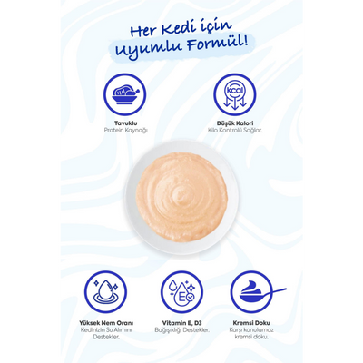 Inaba Ciao Churu Bisque Tavuklu Kedi Ödül Kreması 40 Gr