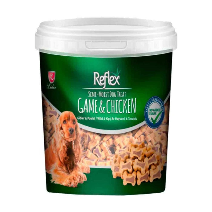 Reflex Semi-Moist Ödül Maması Av Hayvanlı ve Tavuklu 500gr