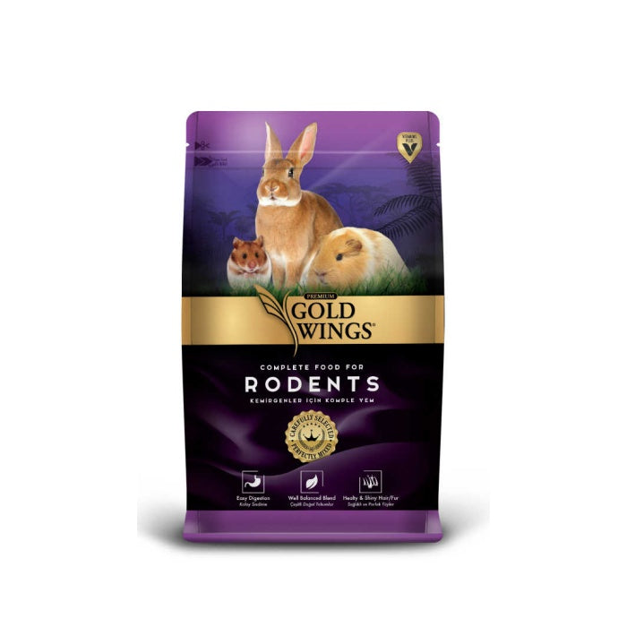 Gold Wings Premium Kemirgen Yemi 1 Kg