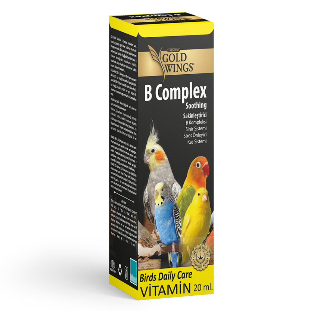 Gold Wings B Complex (Stres Önleyici) 20cc-6 Adet
