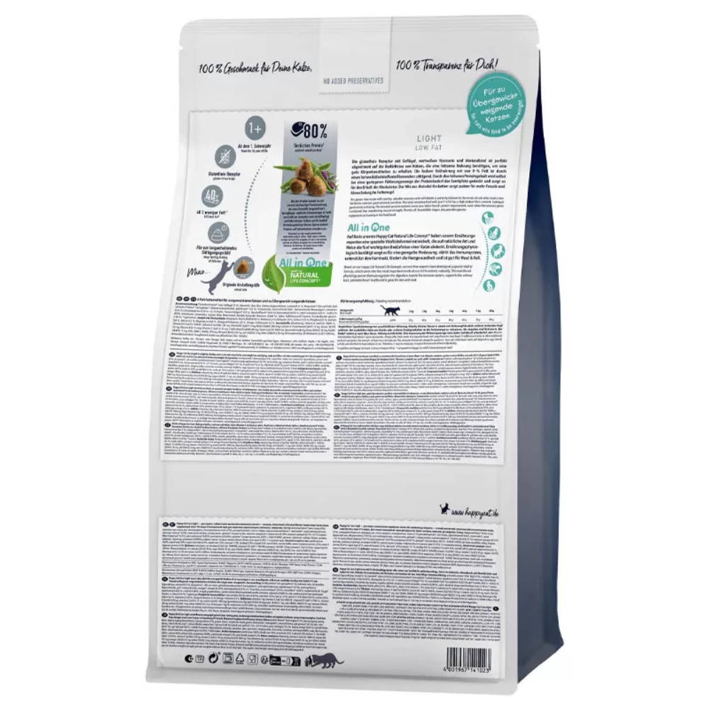 Happy Cat Sensitive Light 4 Kg Kedi Maması