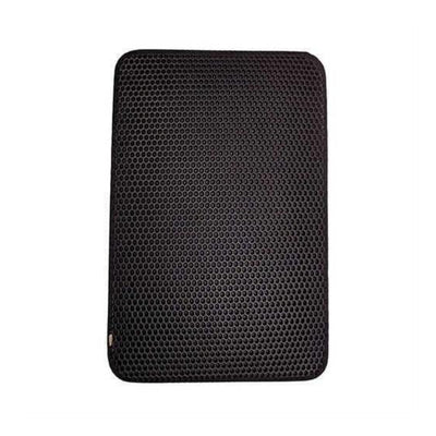 Cattie Altıgen Model Kum Toplayıcı Fonksiyonel Kedi Paspası Siyah 50X75Cm