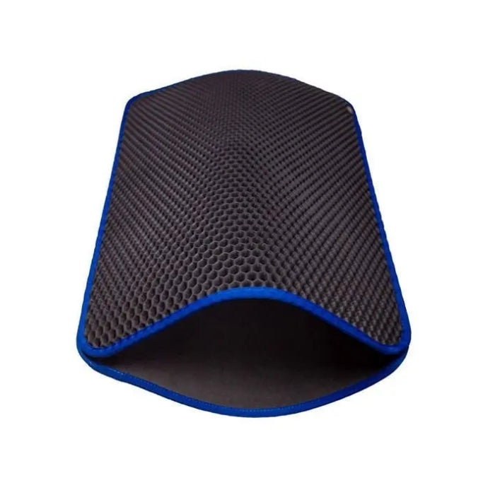 Cattie Altıgen Model Kum Toplayıcı Fonksiyonel Kedi Paspası Mavi 50X75Cm