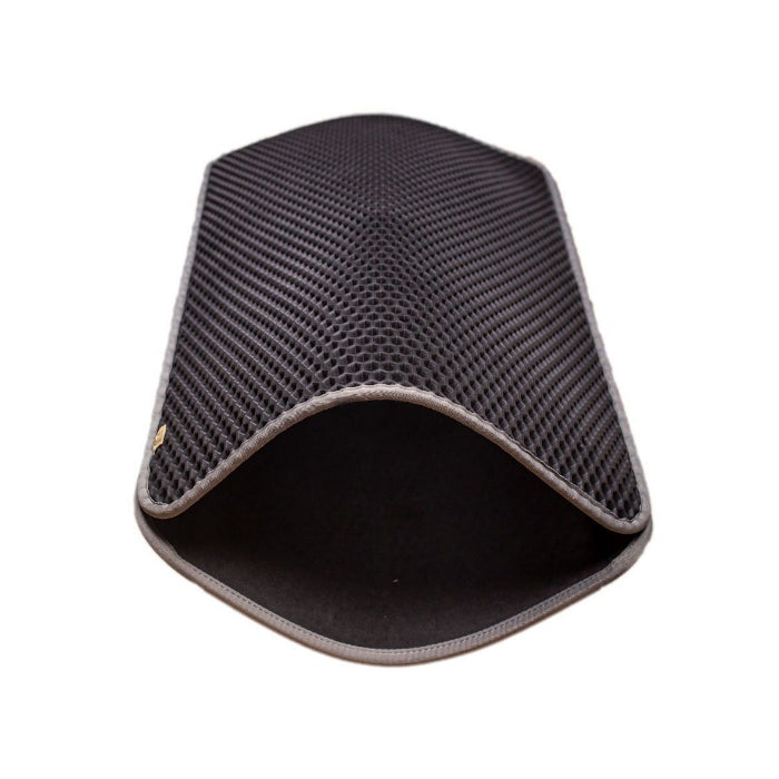 Cattie Altıgen Model Kum Toplayıcı Fonksiyonel Kedi Paspası Gri 50X75Cm