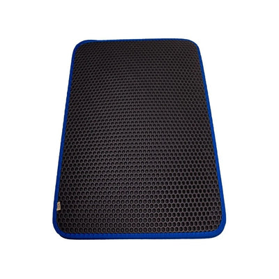 Cattie Altıgen Model Kum Toplayıcı Fonksiyonel Kedi Paspası Mavi 37X50Cm