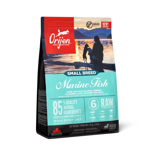 Orijen Small Breed Marine Fish 1,8 Kg – Küçük Irk Yetişkin Köpekler İçin