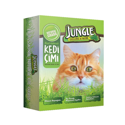 Jungle Kedi Çimi Fileli