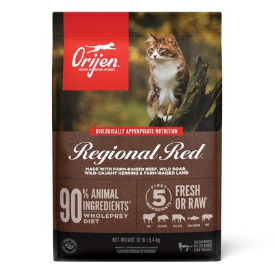 Orijen Regional Red Kedi Maması 1.8 Kg - Tüm Irk Ve Yaşam Evreleri İçin