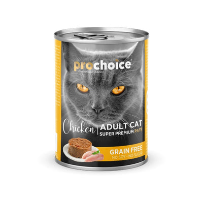 Pro Choice Chicken Tavuk Etli Tahılsız Kedi Konservesi 400 Gr