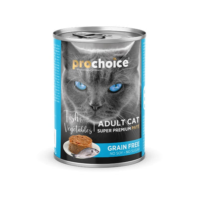 Pro Choice Fish Vegetable Balık ve Sebzeli Tahılsız Kedi Konservesi 400 Gr