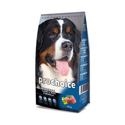 PROCHOICE Proderma Kuzu Etli Pirinçli Yetişkin Köpek Maması 18 Kg