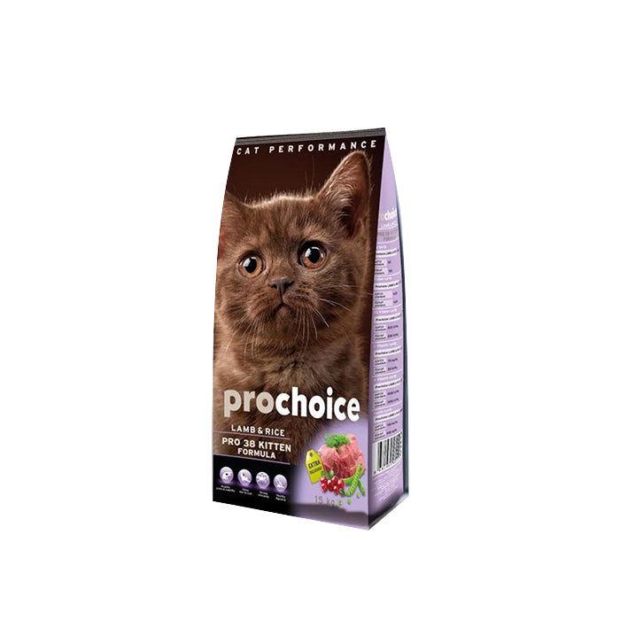 PROCHOICE Kuzu Etli Pirinçli Yavru Kedi Maması 15 Kg