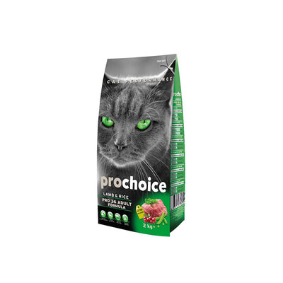 PROCHOICE Kuzu Etli Pirinçli Yetişkin Kedi Maması 2 Kg