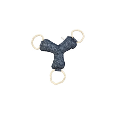 Pet Comfort İpli Bumerang Köpek Oyuncağı Mavi 30cm