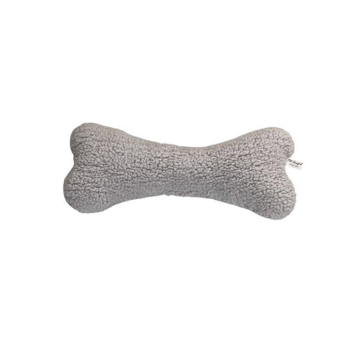 Pet Comfort Peluş Kemik Köpek Oyuncağı Gri 32cm