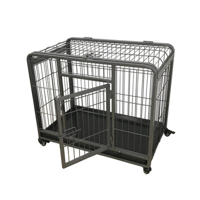 Flip Tekerlekli Köpek Kafesi 93Lx61Wx69H cm