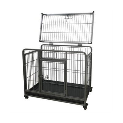 Flip Tekerlekli Köpek Kafesi 123Lx75Wx81H cm