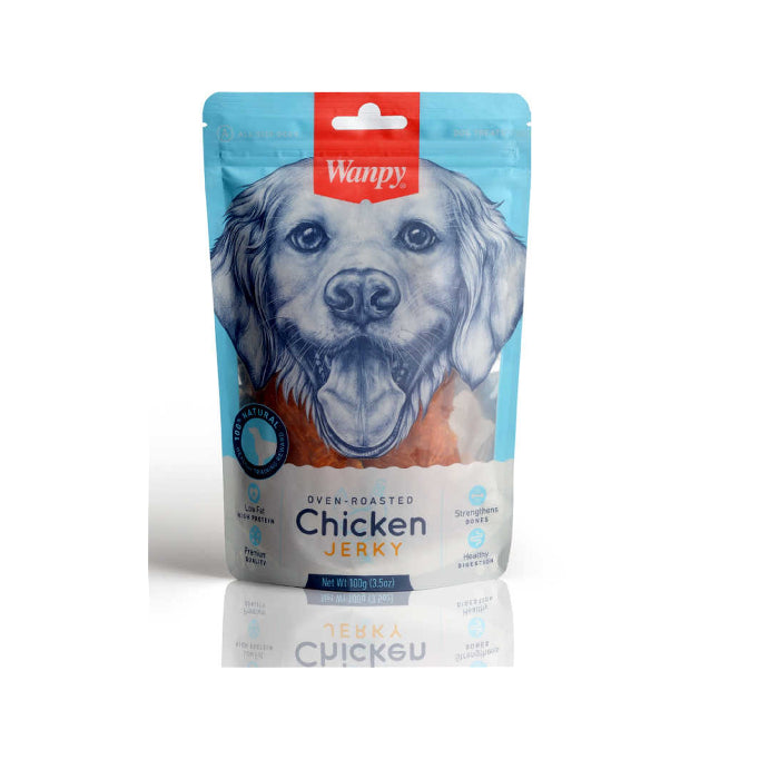 Wanpy Oven Roasted Gerçek Tavuk Fileto 90gr. Köpek Ödülü