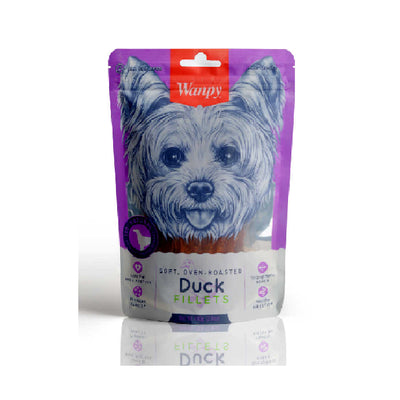 Wanpy Oven Roasted Gerçek Ördek Fileto 100gr. Köpek Ödülü
