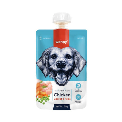 Wanpy Taze Tavuklu&Havuçlu Köpek Et Ezmesi 90gr