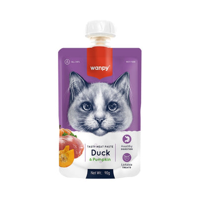 Wanpy Taze Ördekli&Bal Kabaklı Kedi Et Ezmesi 90gr