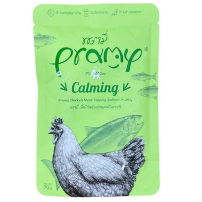 Pramy Jöle İçinde Somonlu Ve Tavuklu Yetişkin Kedi Maması 70gr