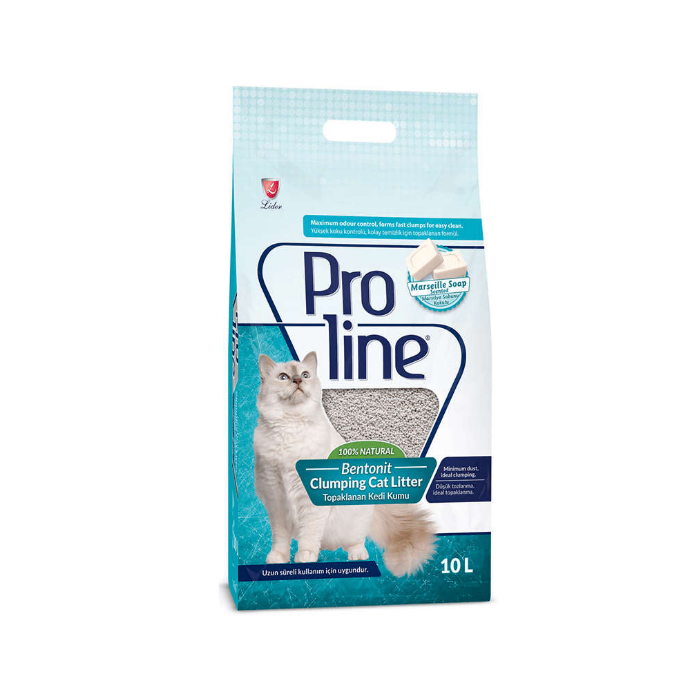 Proline Marsilya Sabunlu Topaklanan Kedi Kumu 10lt
