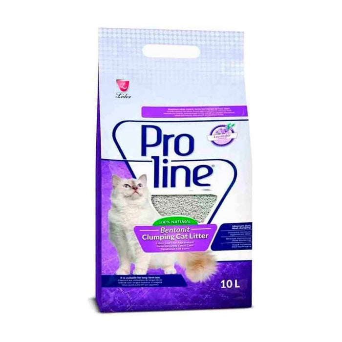 Proline Lavanta Topaklanan Kedi Kumu 10lt