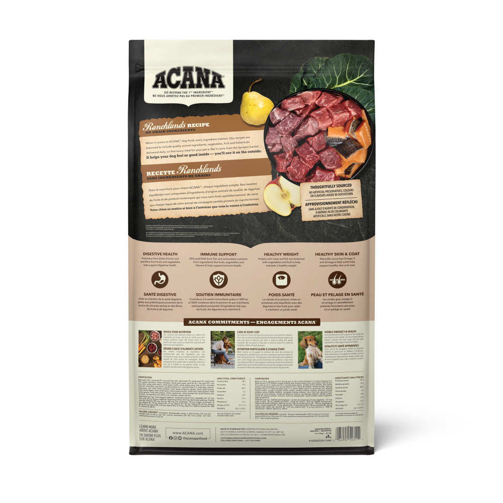 Acana Regionals - Ranchlands Köpek Maması 2 Kg - Tüm Irk Ve Yaşam Evreleri İçin