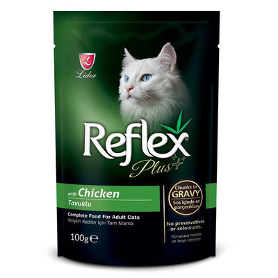 Reflex Plus Gravy Tavuklu 100gr Yaş Kedi Maması