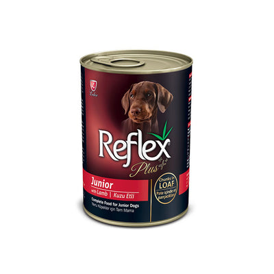 Reflex Plus Loaf Kuzu Etli 400gr Yavru Yaş Köpek Konservesi