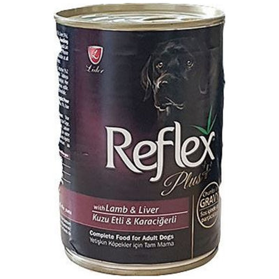 Reflex Plus Gravy Kuzu&Karaciğer 400gr Yaş Köpek Konservesi