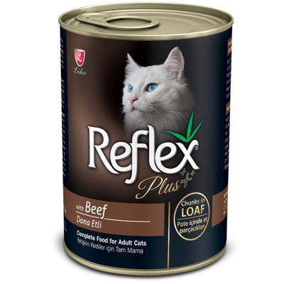 Reflex Plus Loaf Dana Etli 400gr Yaş Kedi Konservesi