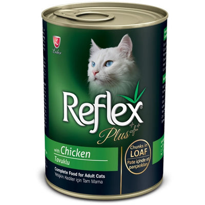Reflex Plus Loaf Tavuklu 400gr Yaş Kedi Konservesi