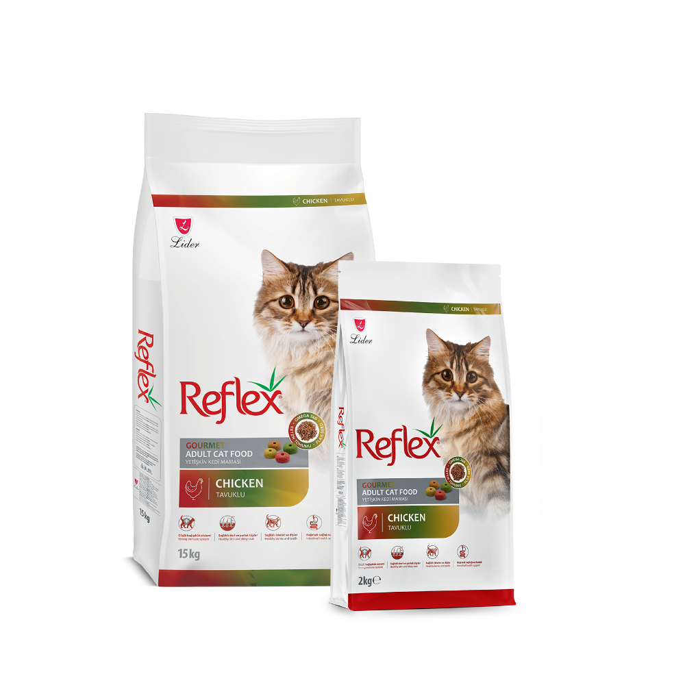 Reflex Tavuklu Multi Color 15 Kg Yetişkin Kuru Kedi Maması