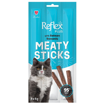 Reflex Plus Somonlu Çubuk Kedi Ödülleri 3*5 Gr