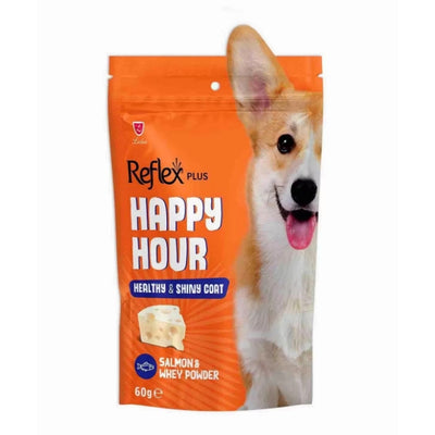 Reflex Happy Hour Sağlıklı Ve Parlak Tüyler İçin Destekleyici Köpek Ödül Maması 60gr