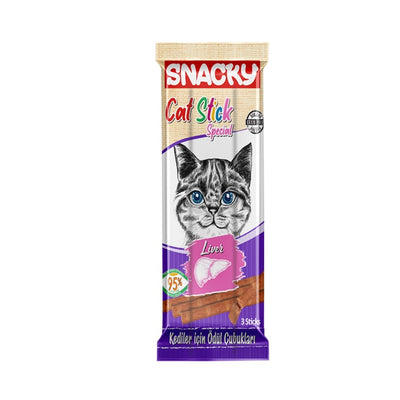 Snacky Kedi Stick Ödül Ciğerli 3*5 gr