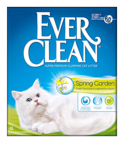 Ever Clean Spring Garden Çiçek Kokulu Topaklaşan Kedi Kumu 10L
