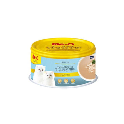 Me-O Delite Keçi Sütü ve Ton Balıklı Tahılsız Yavru Kedi Konservesi 80gr