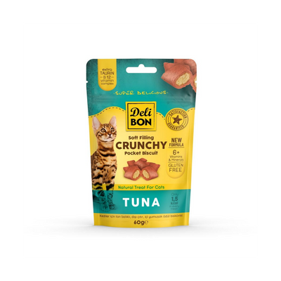 Delibon Bisküvi Kedi Ödül Maması Ton Balıklı 60gr