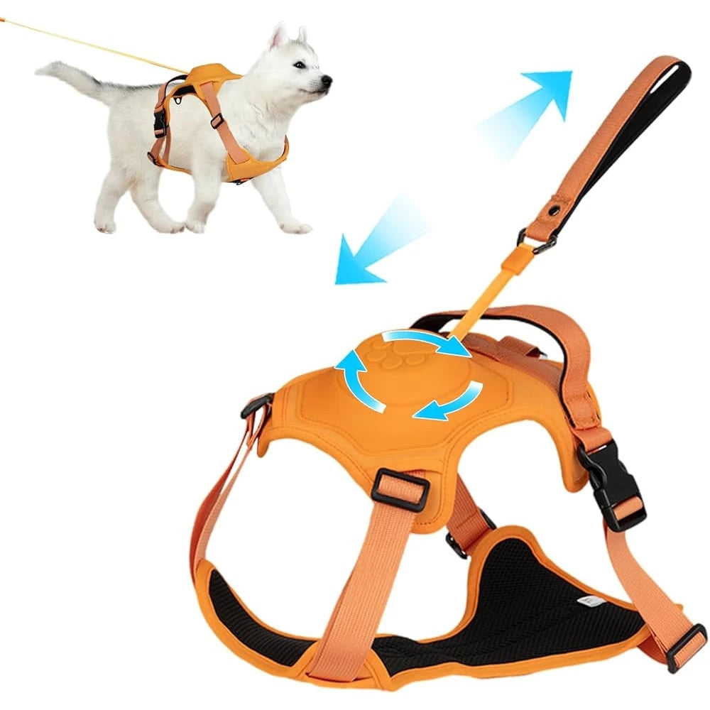 Buddy&Co Ultra Seri Otomatik Göğüs Tasması M Turuncu