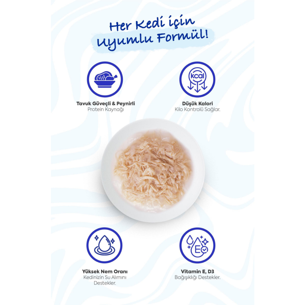 Inaba Ciao Chicken Stew Tavuk Güveç ve Peynirli Pate 40 Gr