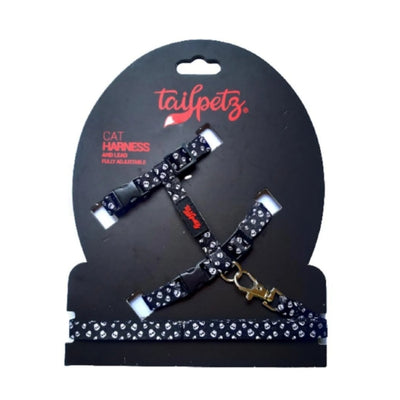 TailPetz Kedi Göğüs & Gezdirme Takımı Boo