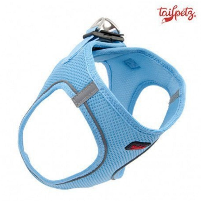 TailPetz Airmesh Blue Köpek Göğüs Tasması 2XS