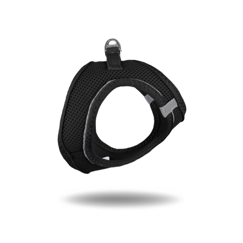 TailPetz Airmesh Black Köpek Göğüs Tasması 3XS