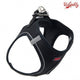 TailPetz Airmesh Black Köpek Göğüs Tasması 3XS