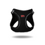 TailPetz Airmesh Black Köpek Göğüs Tasması S