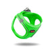 TailPetz Airmesh Neo Green Köpek Göğüs Tasması L