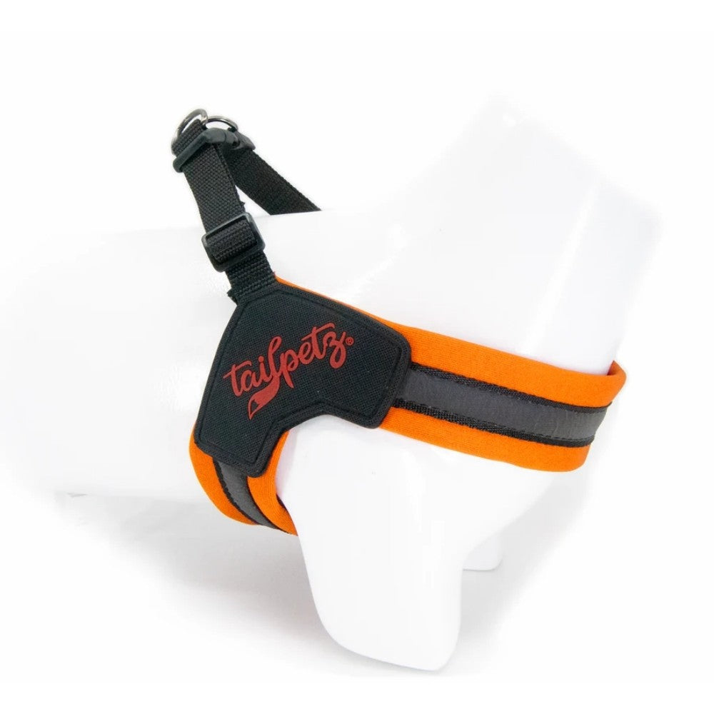 Tailpetz V-Tipi Köpek Göğüs Tasması Neon Turuncu